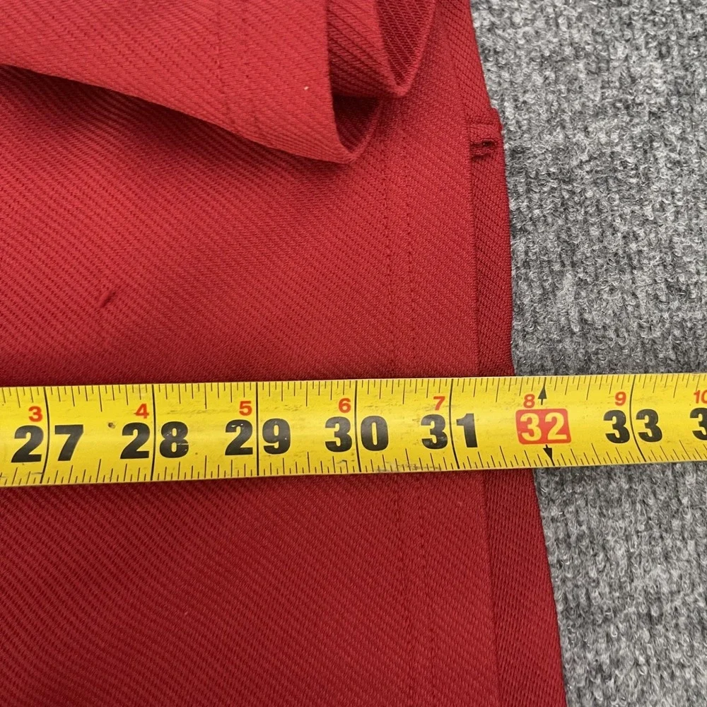 Nike Elite Team Stanford Shirt Mens Sz XL Warm Up Button Up Red Basketball